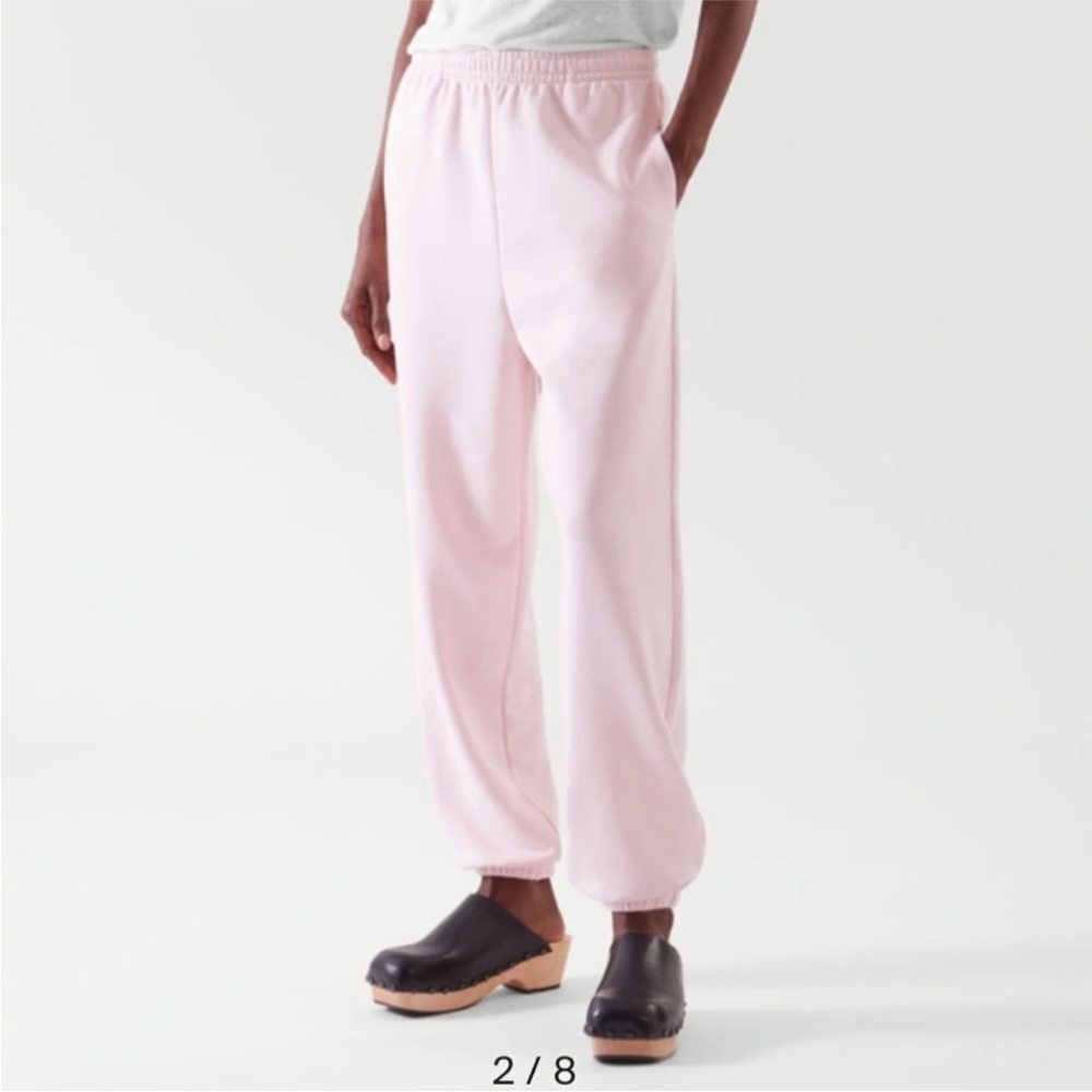 COS Pink Jogger Sweatpants